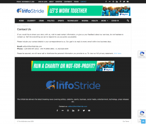 The InfoStride