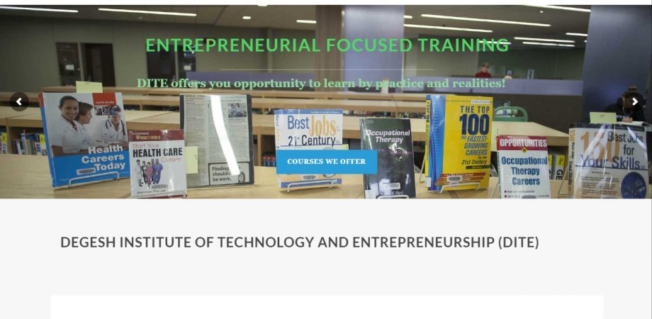 DeGesh Institute of Technology and Entrepreneurship (DITE)
